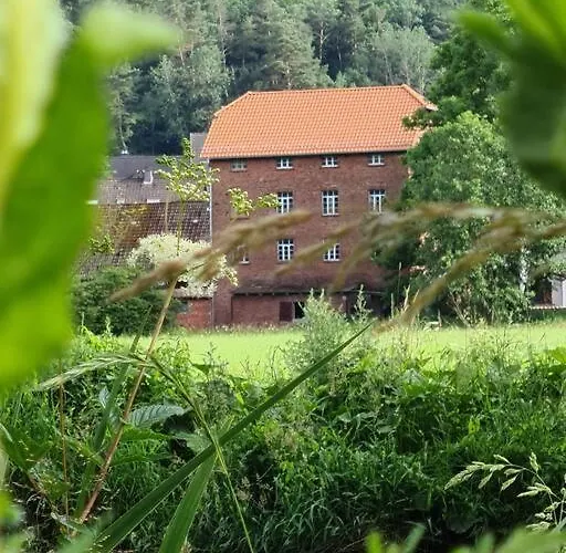 Auf Dem Hof Einer Historischen Mühle Holzhausen (Waldeck-Frankenberg)