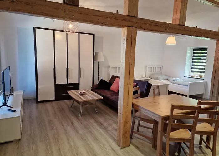 Auf Dem Hof Einer Historischen Mühle *